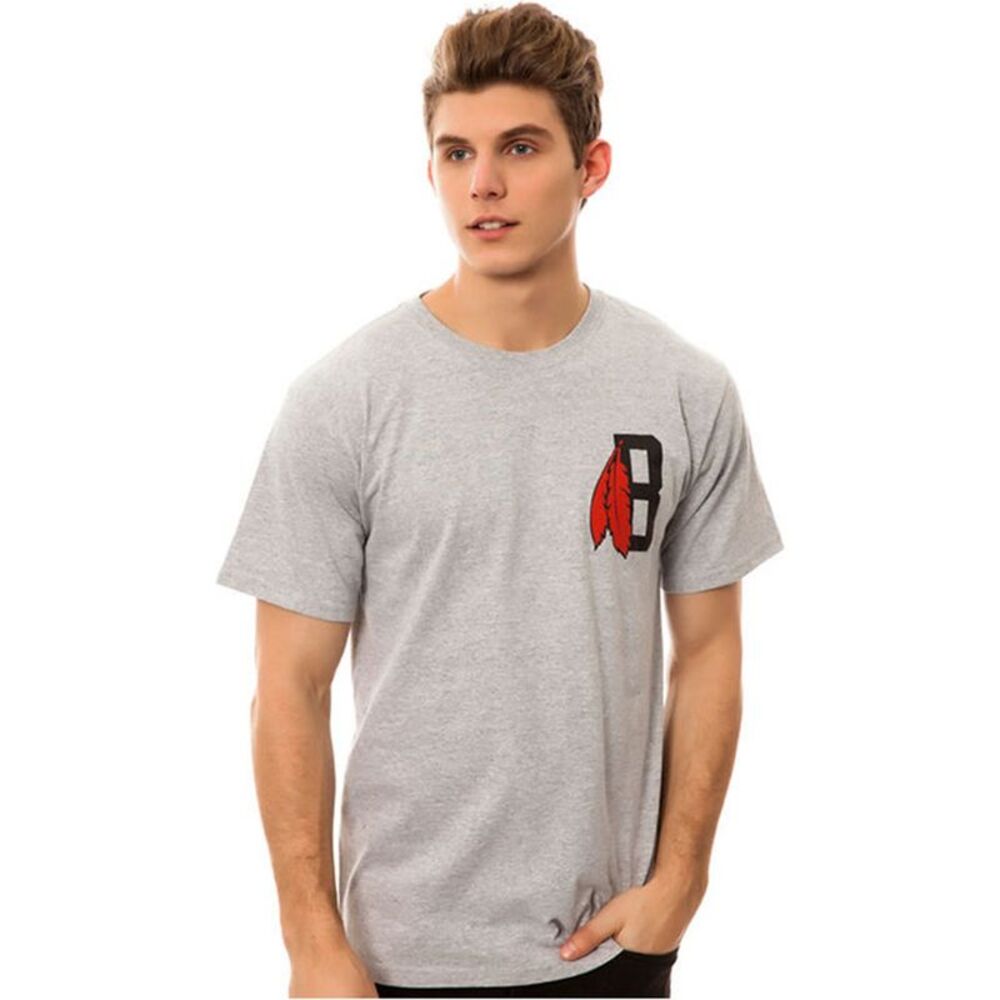 Black Scale Mens The Feather B Logo Graphic T-Shirt, NWT